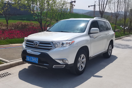 酒泉二手丰田汉兰达 2013款 2.7L 自动 两驱 紫金版 5座